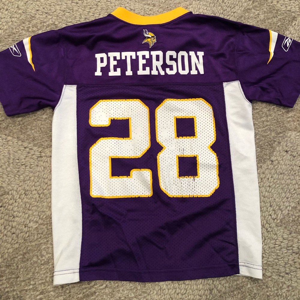 Boys Vikings Peterson Jersey